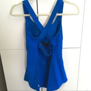 BLUE Lululemon tank